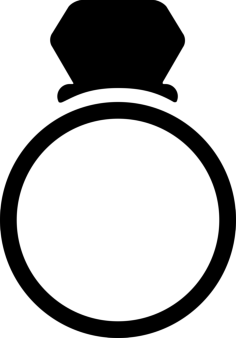 Ring With Diamond Sketch Style Svg Vector, Free Vectors File